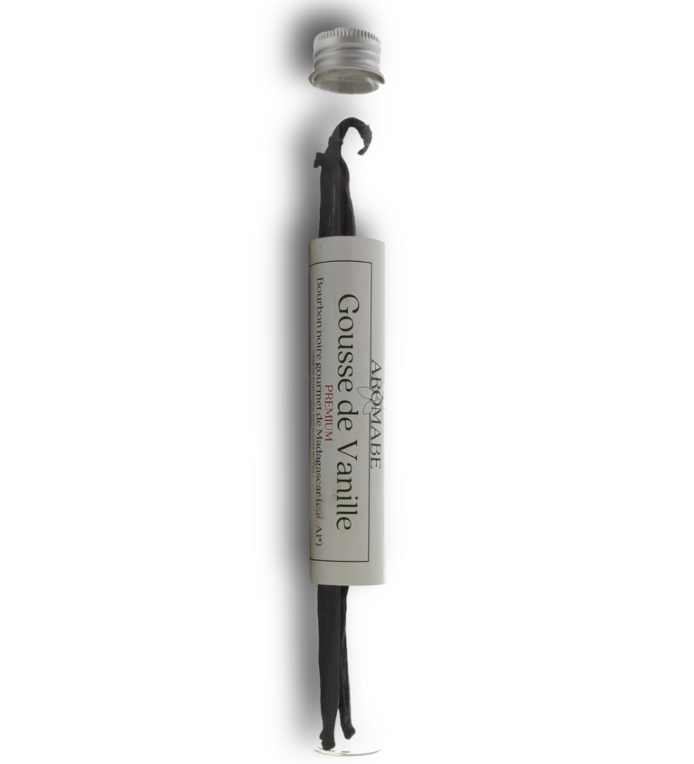 3 Gousses de vanille Premium bourbon noire gourmet