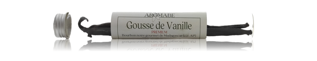 Gousses de vanille Bourbon origine Madagascar