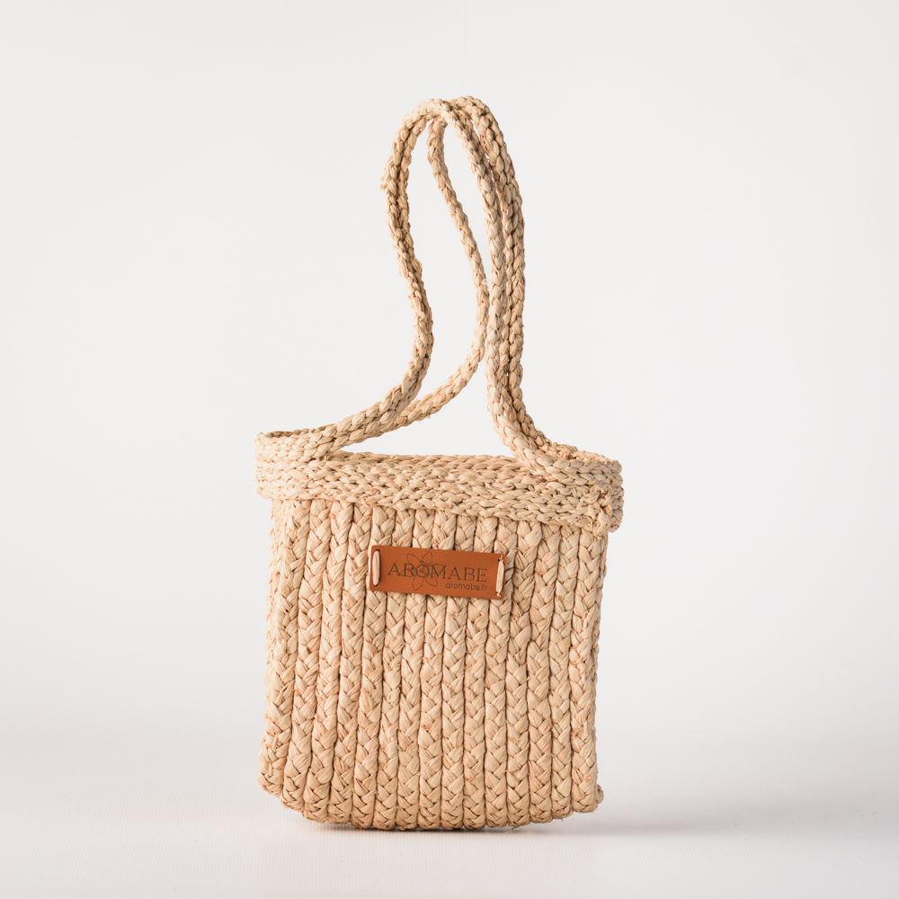 Sac en raphia tissé à la main d'Aromabe