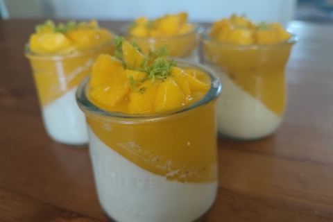 Panna Cotta à la vanille bourbon noir gourmet de Madagascar