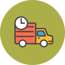 Icône de camion de livraison